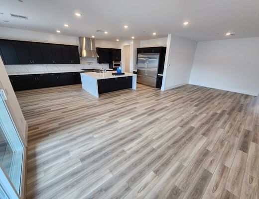 Open-Concept Kitchen & Living LVT